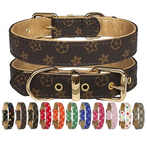 prada dog collar large|large breed designer dog collars.